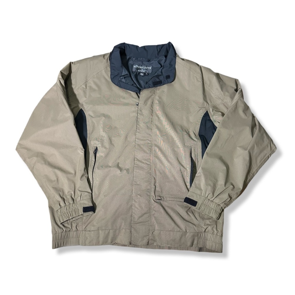 Dryjoy by FootJoy Green Rain Jacket Full Zip